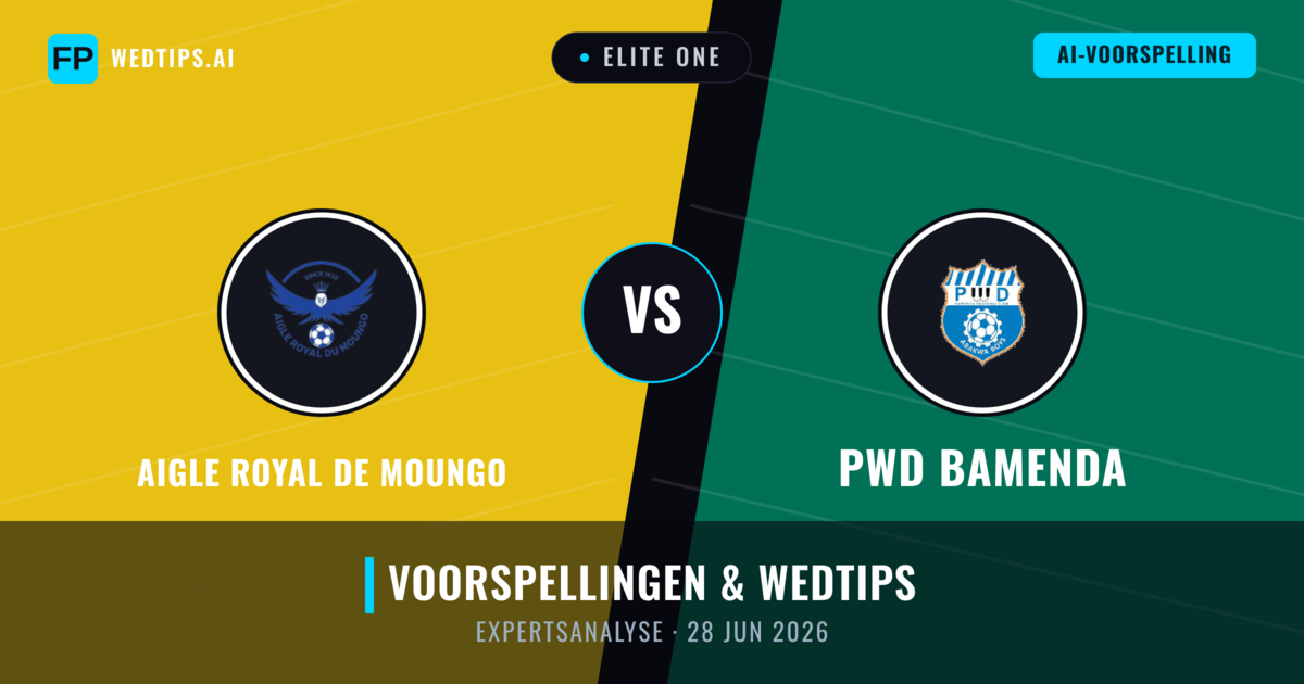 Aigle Royal de Moungo vs PWD Bamenda — voorspelling en vooruitblik wedstrijd