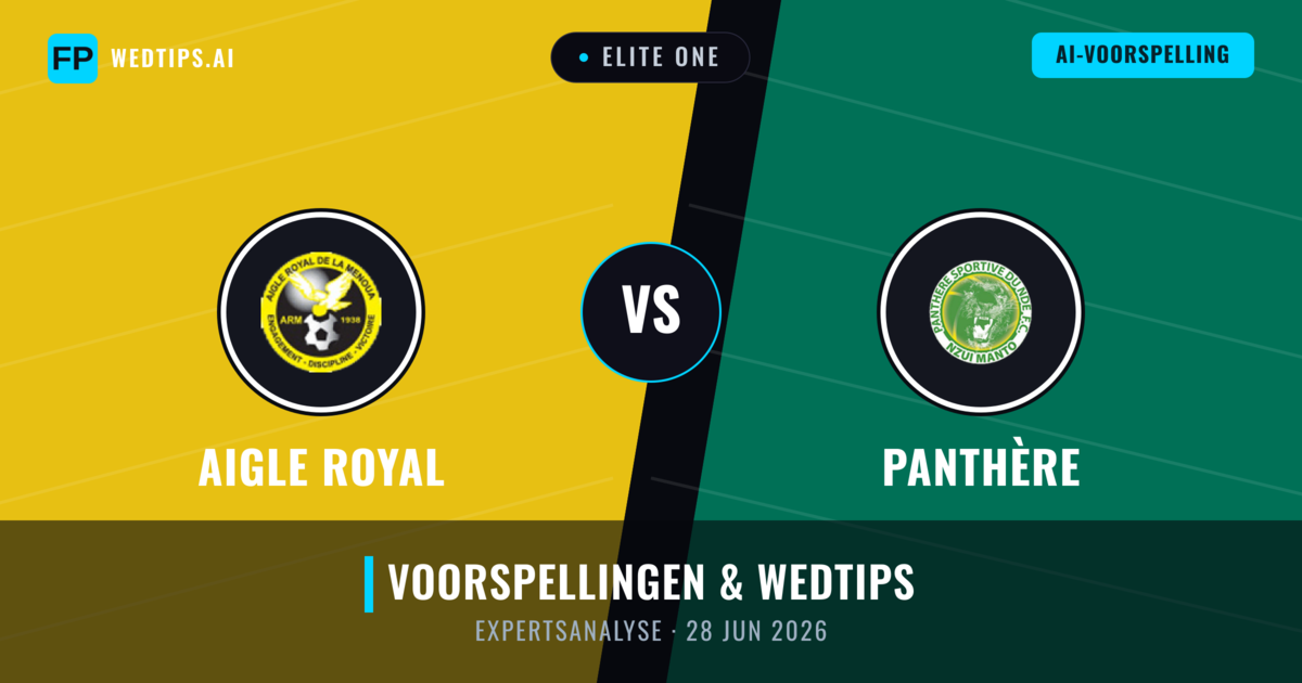 Aigle Royal vs Panthère — voorspelling en vooruitblik wedstrijd