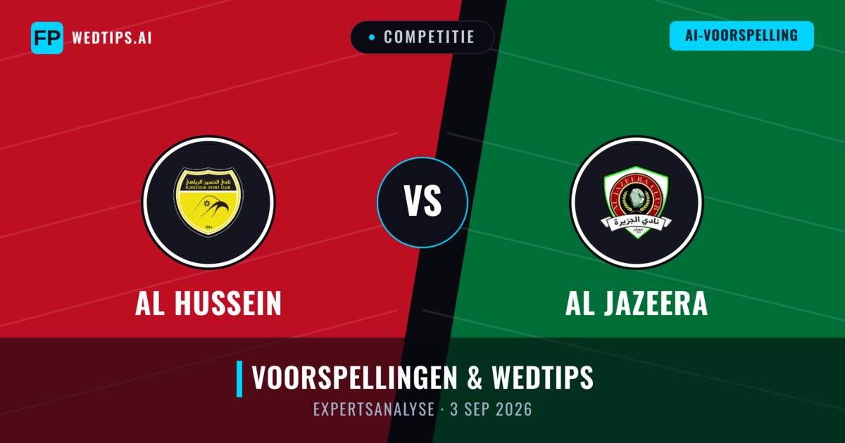 Al Hussein vs Al Jazeera — voorspelling en vooruitblik wedstrijd