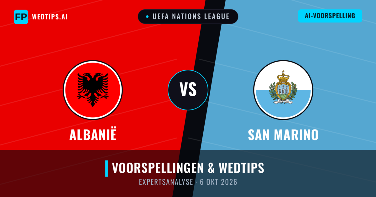 Albanië vs San Marino — voorspelling en vooruitblik wedstrijd