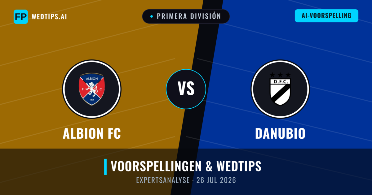Albion FC vs Danubio — voorspelling en vooruitblik wedstrijd