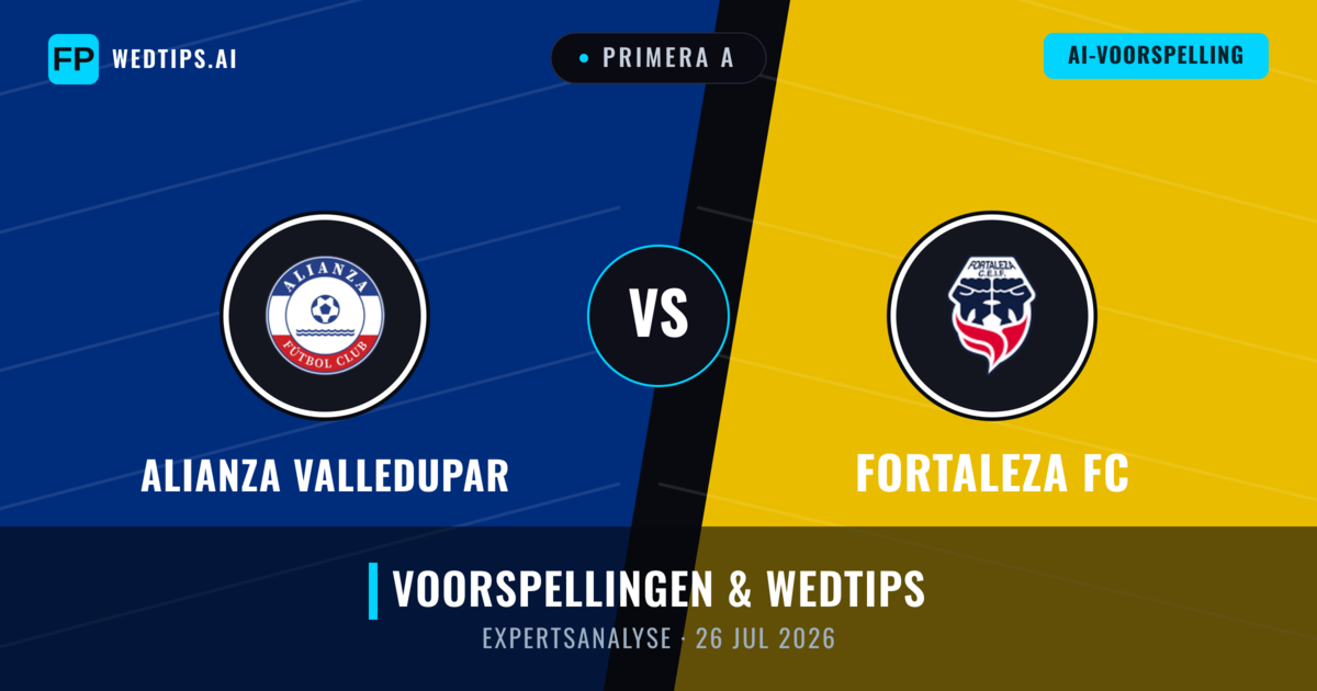Alianza Valledupar vs Fortaleza FC — voorspelling en vooruitblik wedstrijd