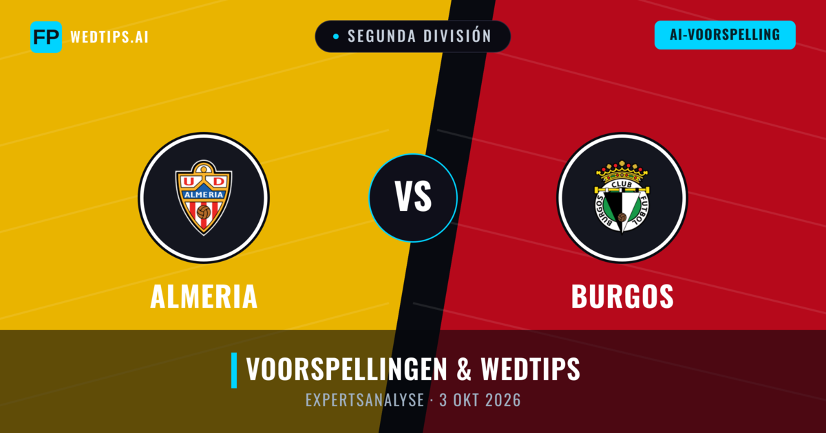 Almeria vs Burgos — voorspelling en vooruitblik wedstrijd
