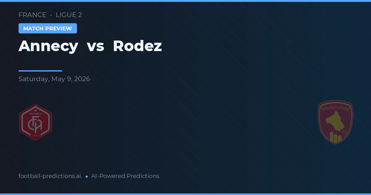 Annecy vs Rodez — voorspelling en vooruitblik wedstrijd