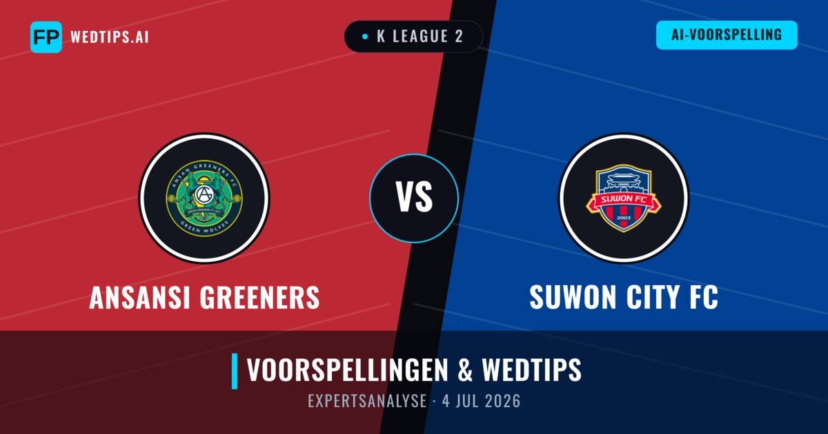 Ansansi Greeners vs Suwon City FC — voorspelling en vooruitblik wedstrijd
