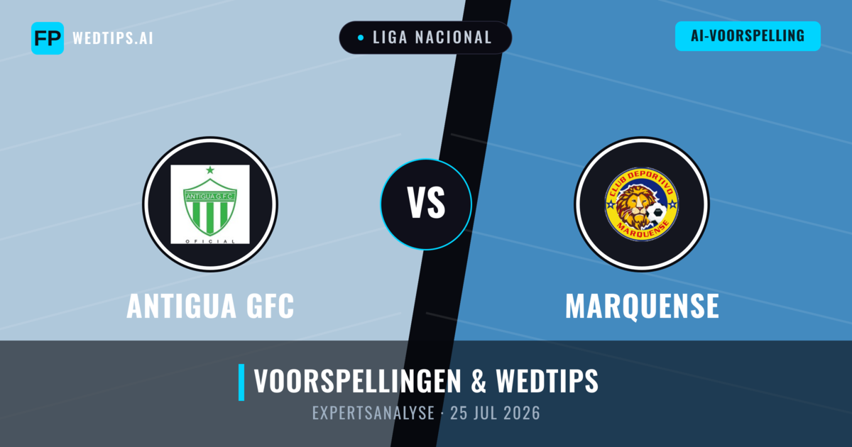 Antigua GFC vs Marquense — voorspelling en vooruitblik wedstrijd