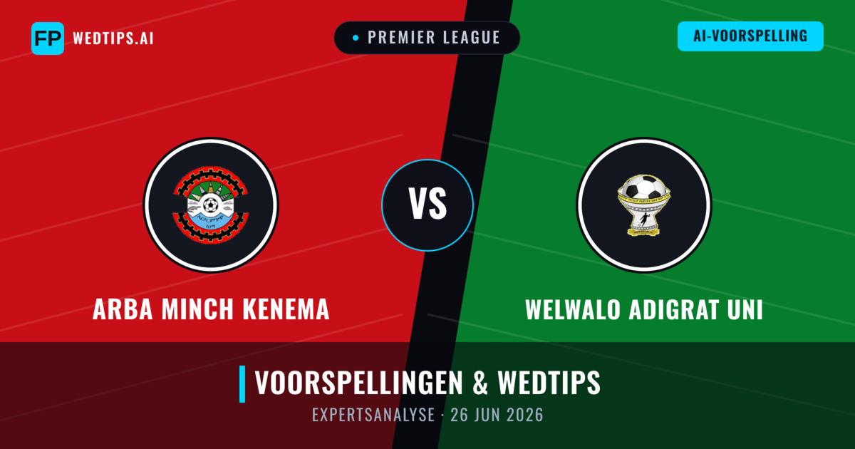 Arba Minch Kenema vs Welwalo Adigrat Uni — voorspelling en vooruitblik wedstrijd