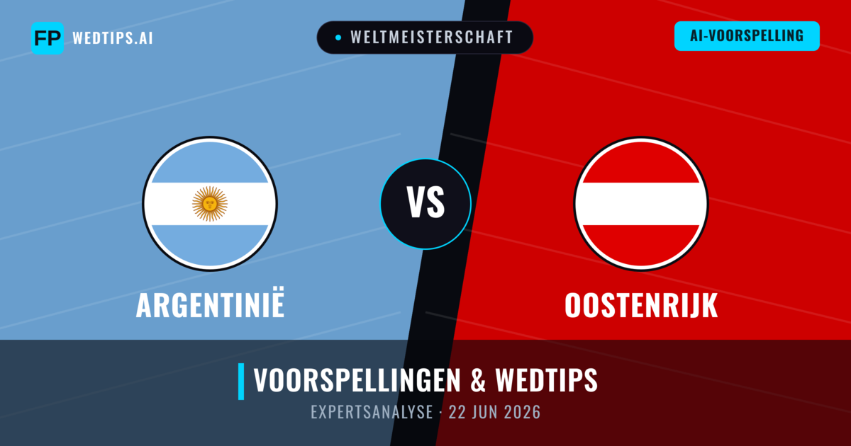 Argentinië vs Oostenrijk — voorspelling en vooruitblik wedstrijd