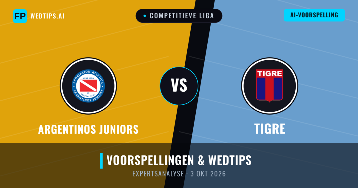 Argentinos Juniors vs Tigre — voorspelling en vooruitblik wedstrijd