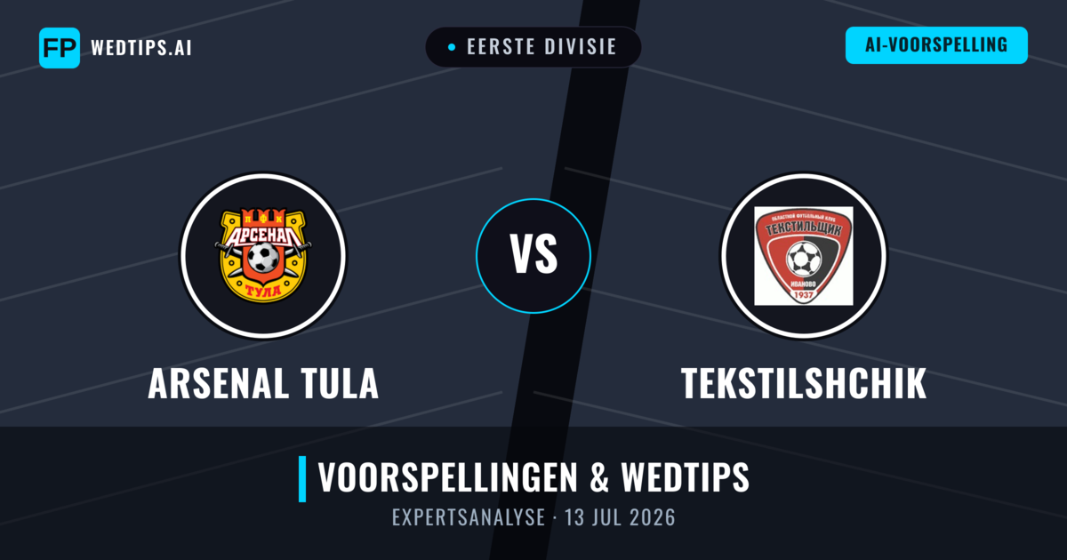 Arsenal Tula vs Tekstilshchik — voorspelling en vooruitblik wedstrijd