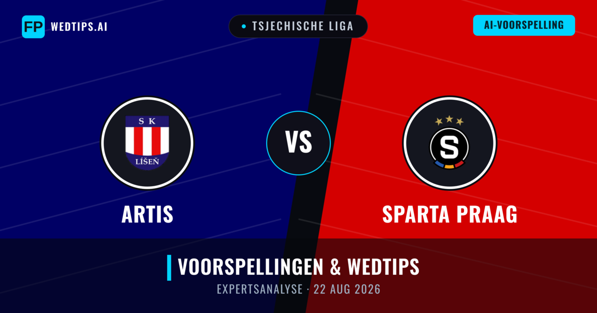 Artis vs Sparta Praag — voorspelling en vooruitblik wedstrijd