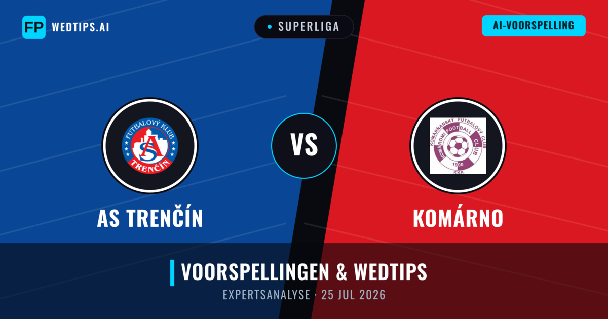 AS Trenčín vs Komárno — voorspelling en vooruitblik wedstrijd