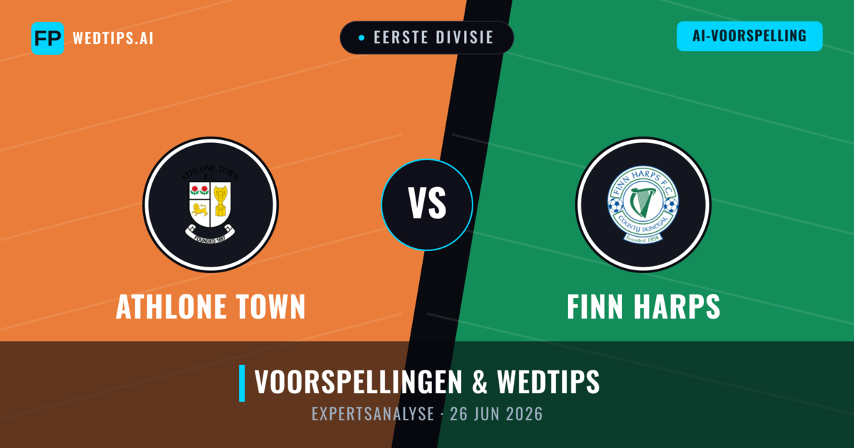 Athlone Town vs Finn Harps — voorspelling en vooruitblik wedstrijd
