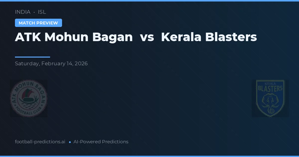 ATK Mohun Bagan vs Kerala Blasters — voorspelling en vooruitblik wedstrijd