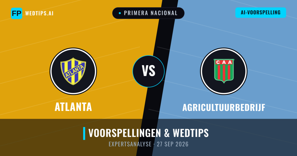 Atlanta vs Agricultuurbedrijf — voorspelling en vooruitblik wedstrijd
