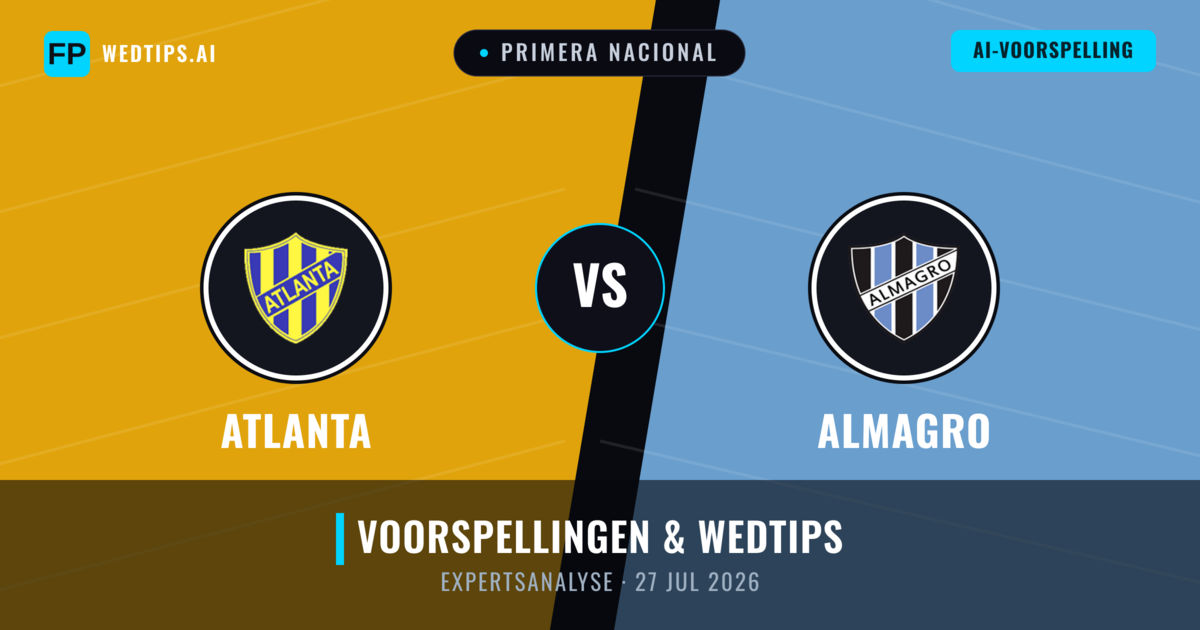 Atlanta vs Almagro — voorspelling en vooruitblik wedstrijd