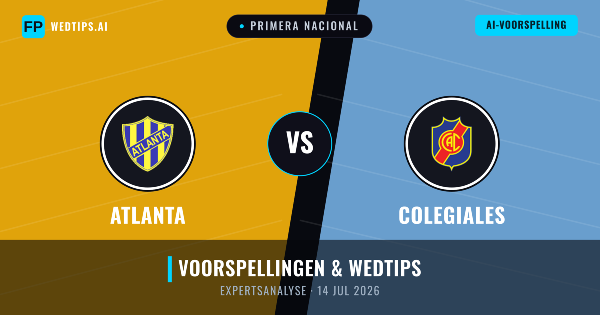 Atlanta vs Colegiales — voorspelling en vooruitblik wedstrijd