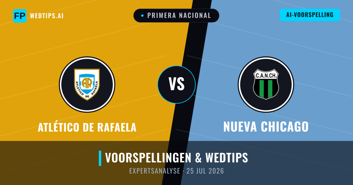 Atlético de Rafaela vs Nueva Chicago — voorspelling en vooruitblik wedstrijd