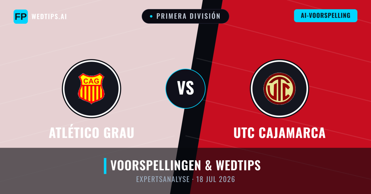 Atlético Grau vs UTC Cajamarca — voorspelling en vooruitblik wedstrijd