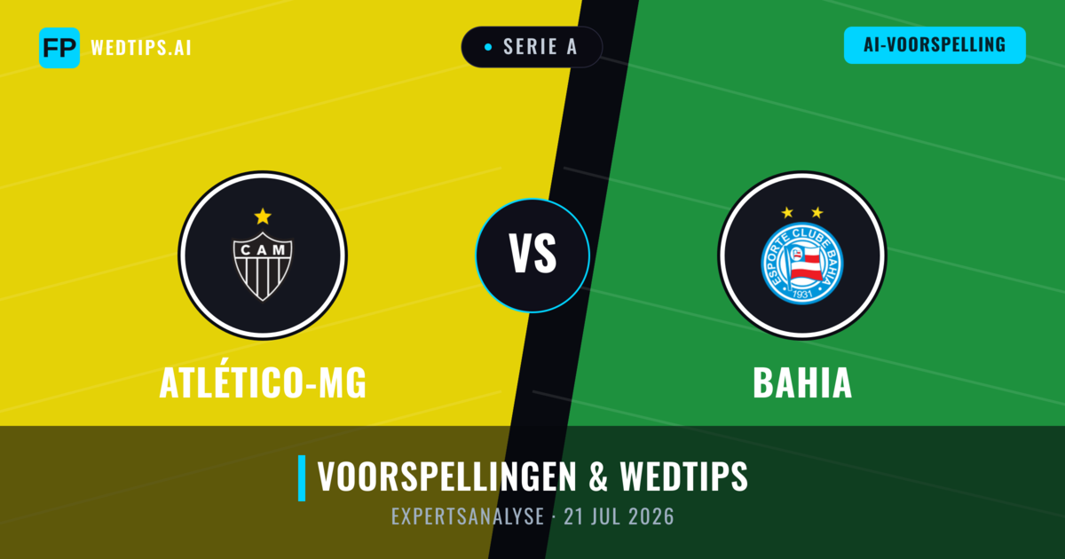 Atlético-MG vs Bahia — voorspelling en vooruitblik wedstrijd