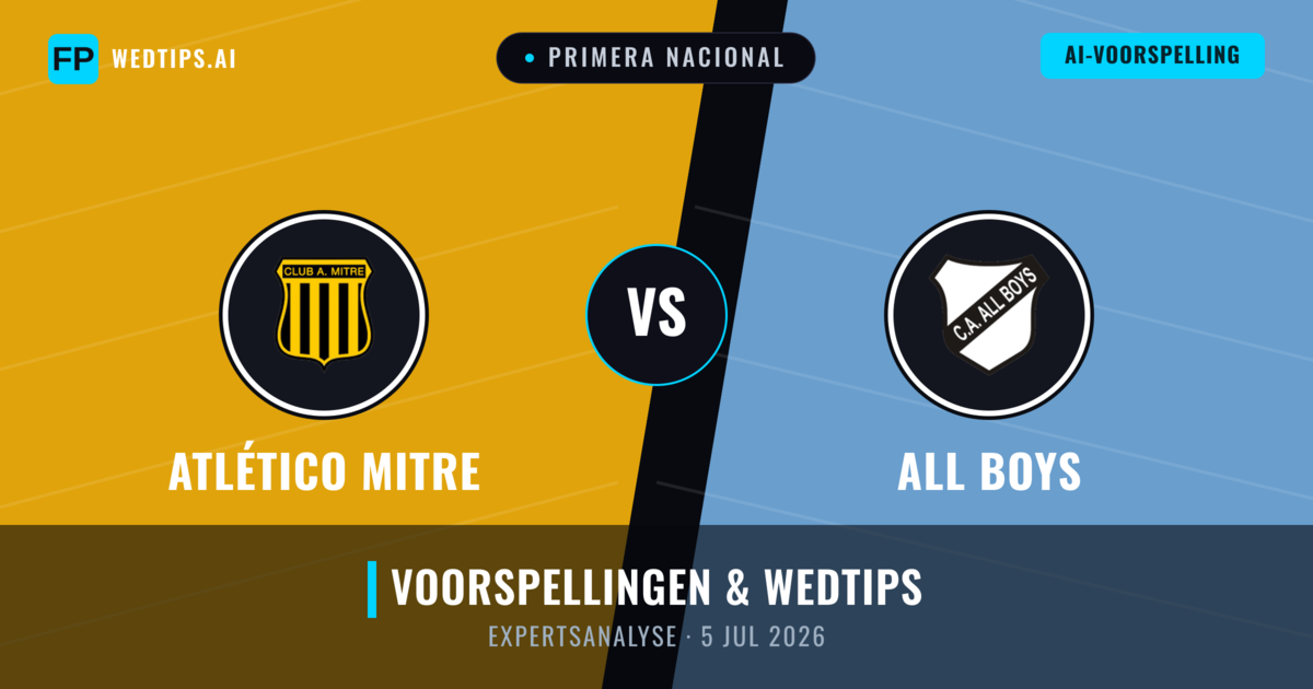Atlético Mitre vs All Boys — voorspelling en vooruitblik wedstrijd