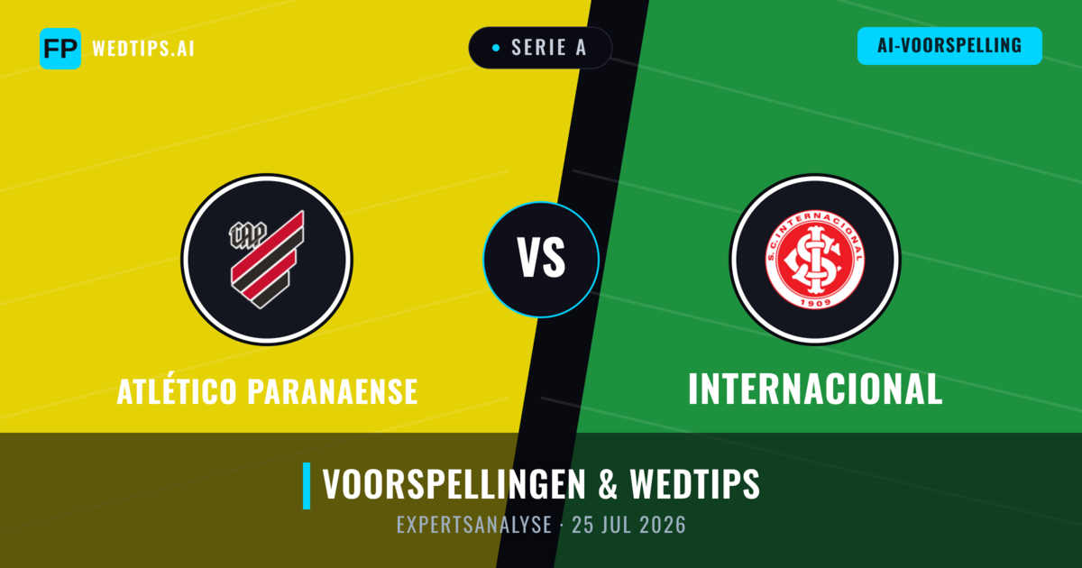 Atlético Paranaense vs Internacional — voorspelling en vooruitblik wedstrijd