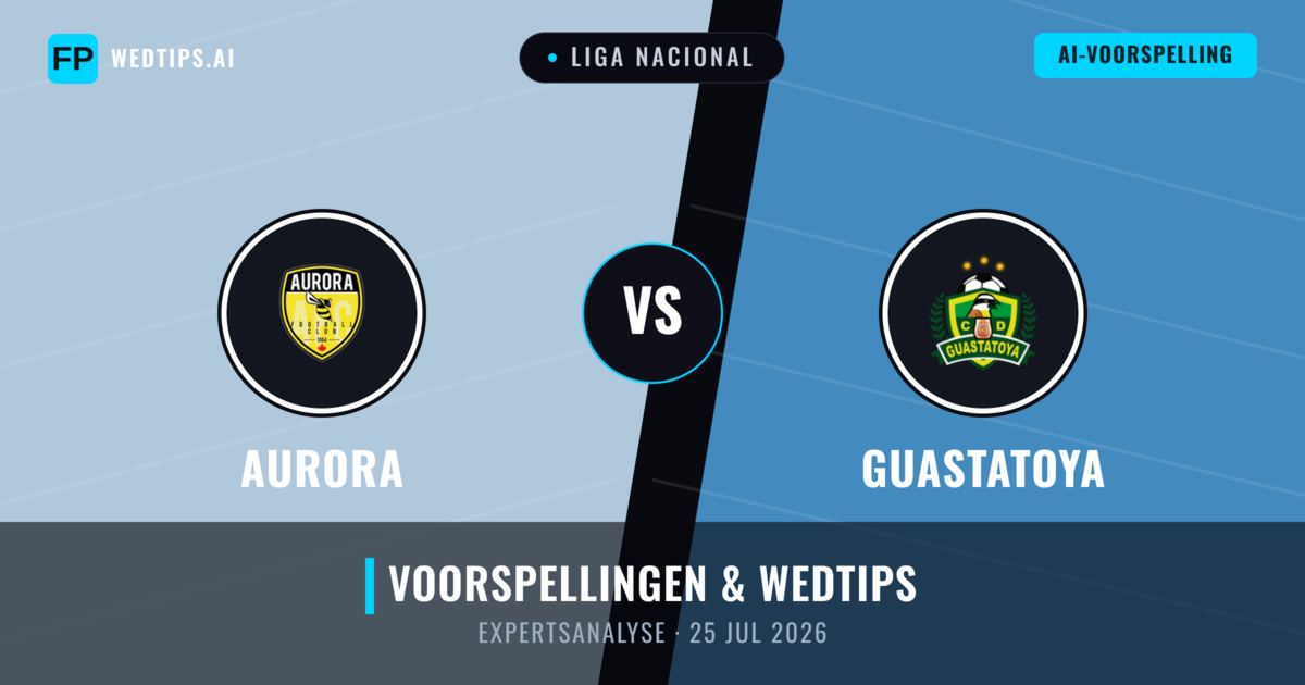 Aurora vs Guastatoya — voorspelling en vooruitblik wedstrijd