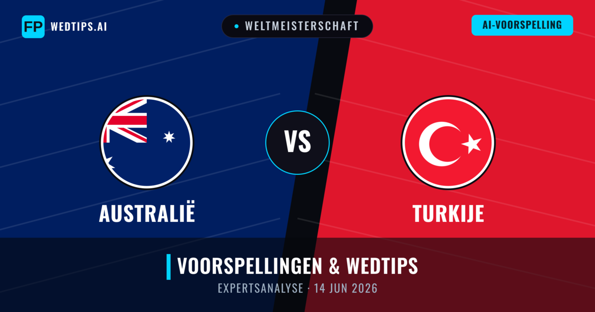 Australië vs Turkije — voorspelling en vooruitblik wedstrijd