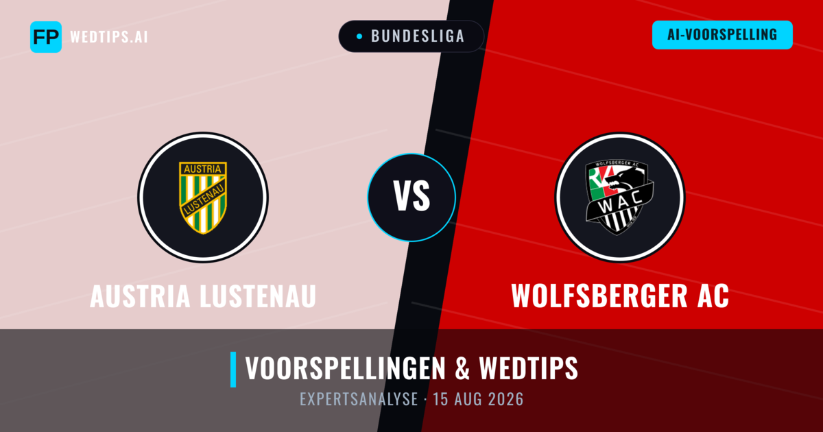 Austria Lustenau vs Wolfsberger AC — voorspelling en vooruitblik wedstrijd