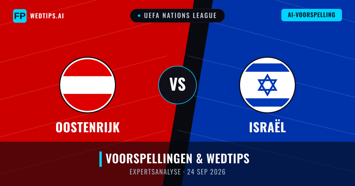 Oostenrijk vs Israël — voorspelling en vooruitblik wedstrijd