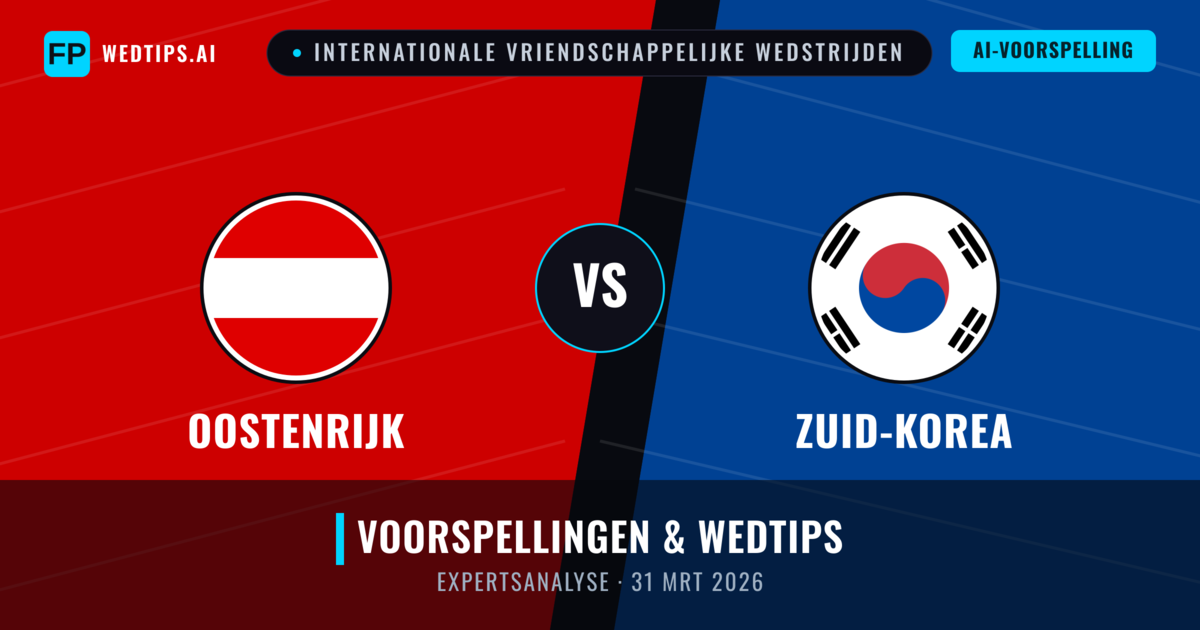 Oostenrijk vs Zuid-Korea — voorspelling en vooruitblik wedstrijd