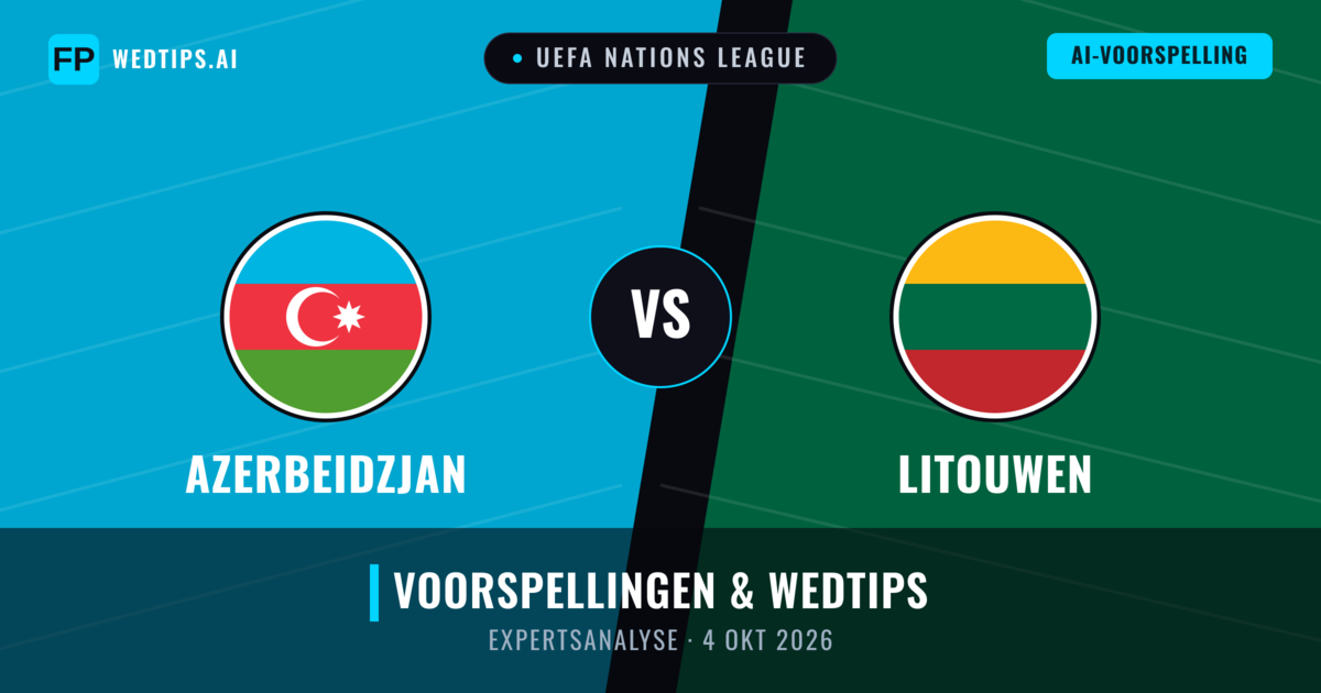 Azerbeidzjan vs Litouwen — voorspelling en vooruitblik wedstrijd