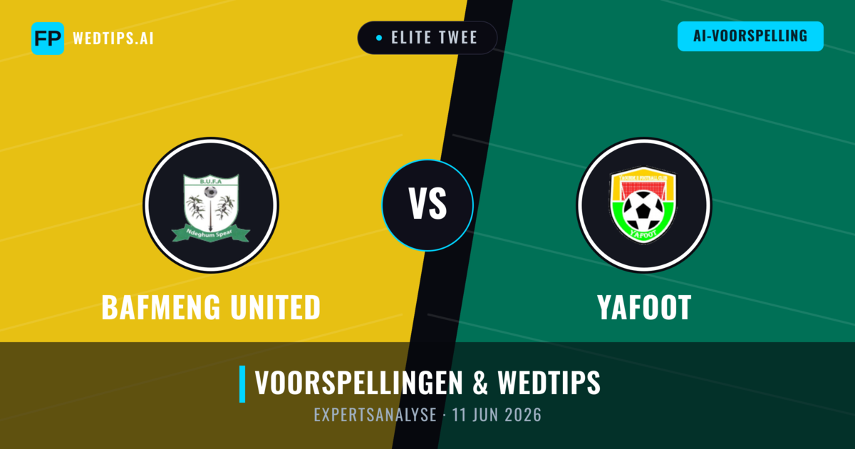 Bafmeng United vs Yafoot — voorspelling en vooruitblik wedstrijd