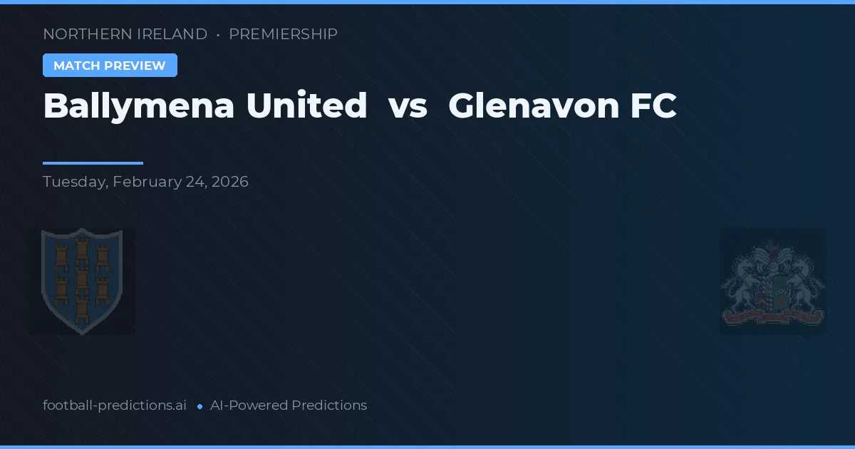 Ballymena United vs Glenavon FC — voorspelling en vooruitblik wedstrijd