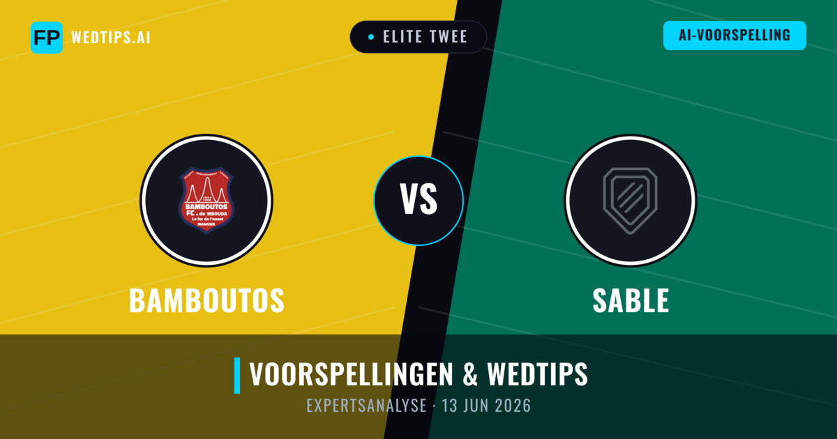 Bamboutos vs Sable — voorspelling en vooruitblik wedstrijd