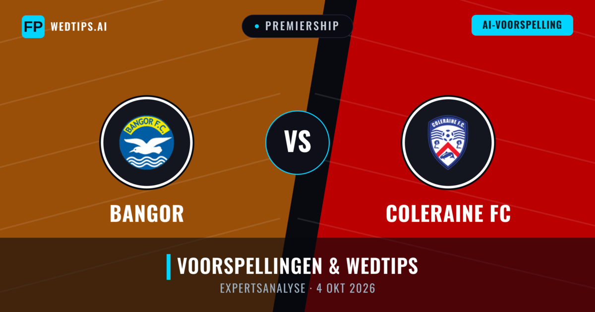 Bangor vs Coleraine FC — voorspelling en vooruitblik wedstrijd