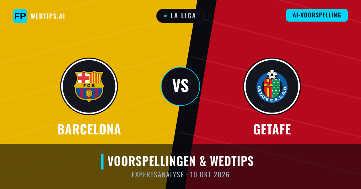Barcelona vs Getafe — voorspelling en vooruitblik wedstrijd