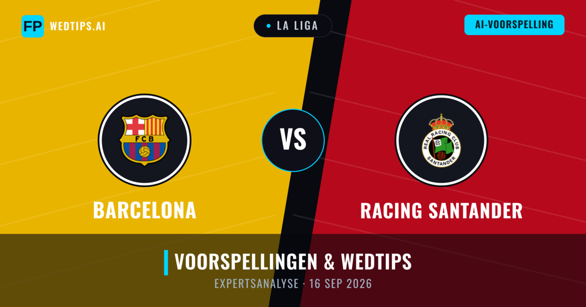 Barcelona vs Racing Santander — voorspelling en vooruitblik wedstrijd