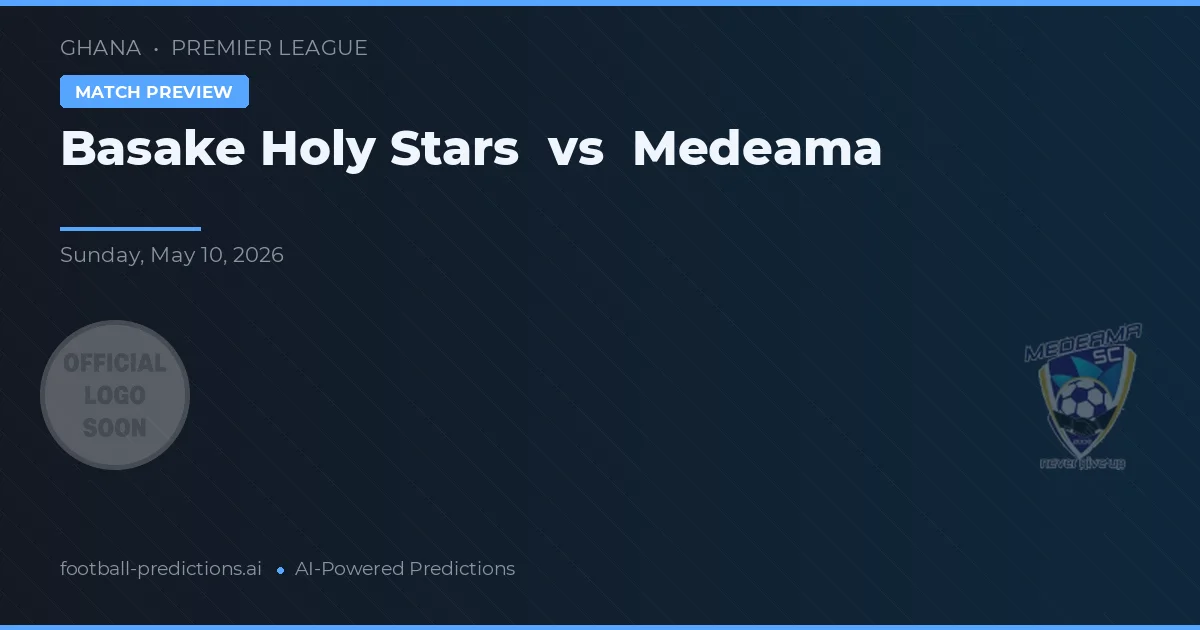 Basake Holy Stars vs Medeama — voorspelling en vooruitblik wedstrijd
