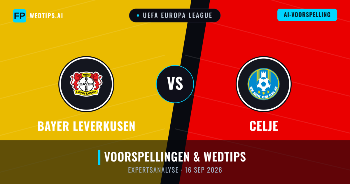 Bayer Leverkusen vs Celje — voorspelling en vooruitblik wedstrijd