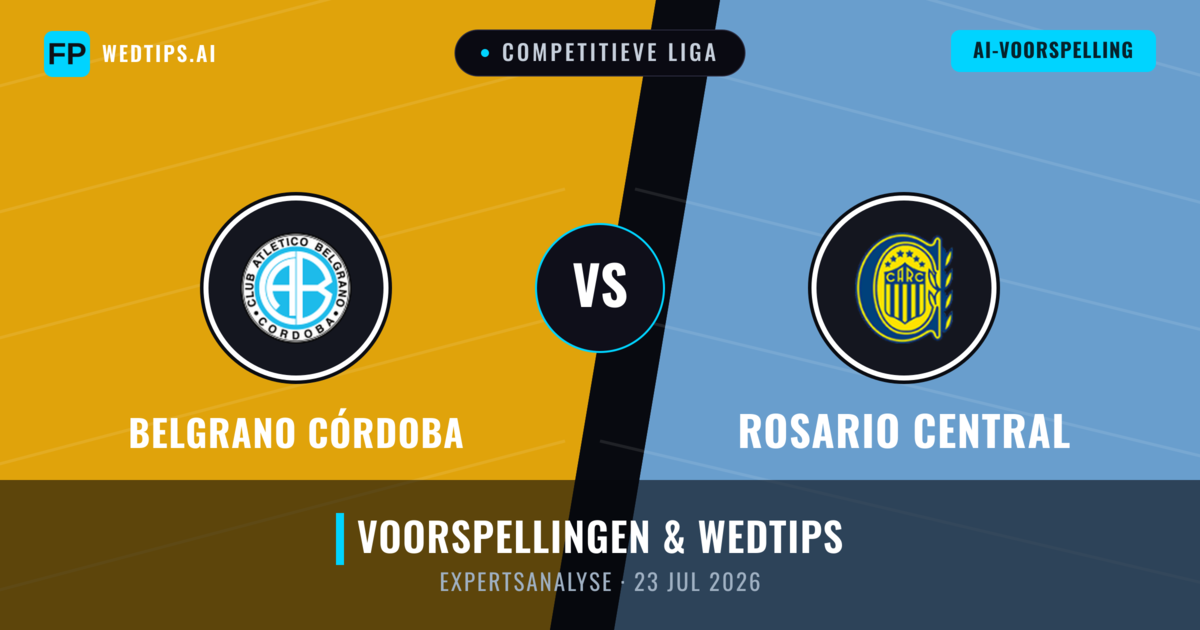 Belgrano Córdoba vs Rosario Central — voorspelling en vooruitblik wedstrijd