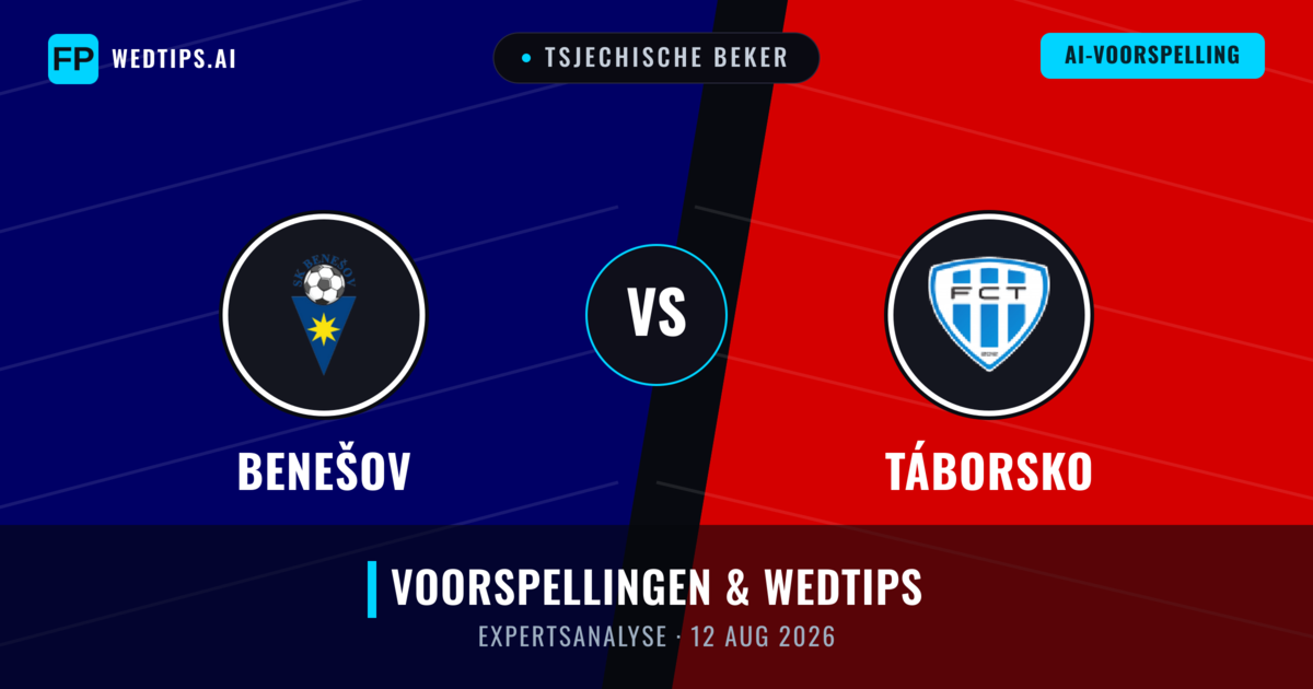 Benešov vs Táborsko — voorspelling en vooruitblik wedstrijd