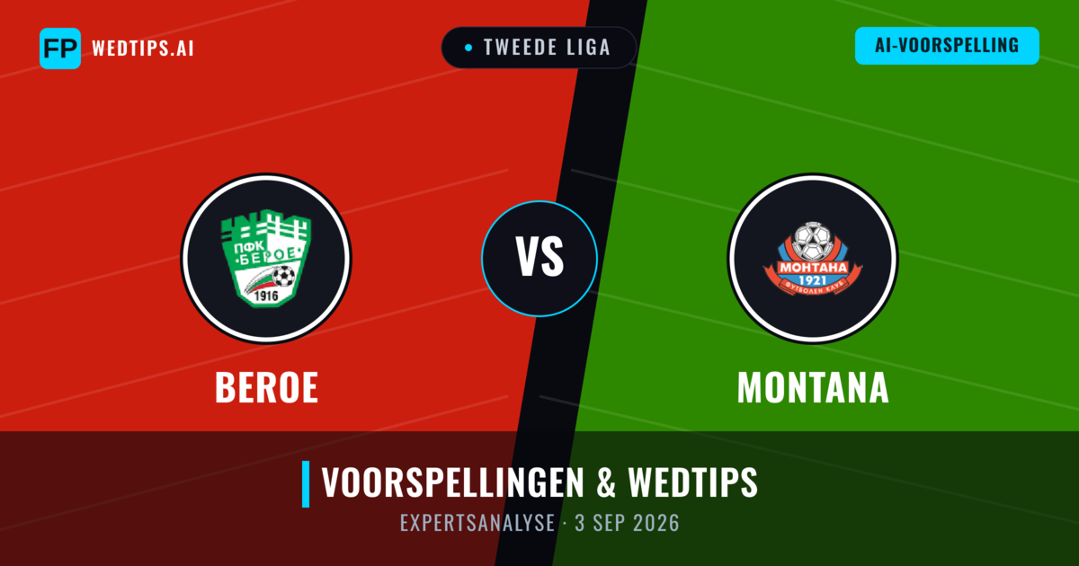 Beroe vs Montana — voorspelling en vooruitblik wedstrijd