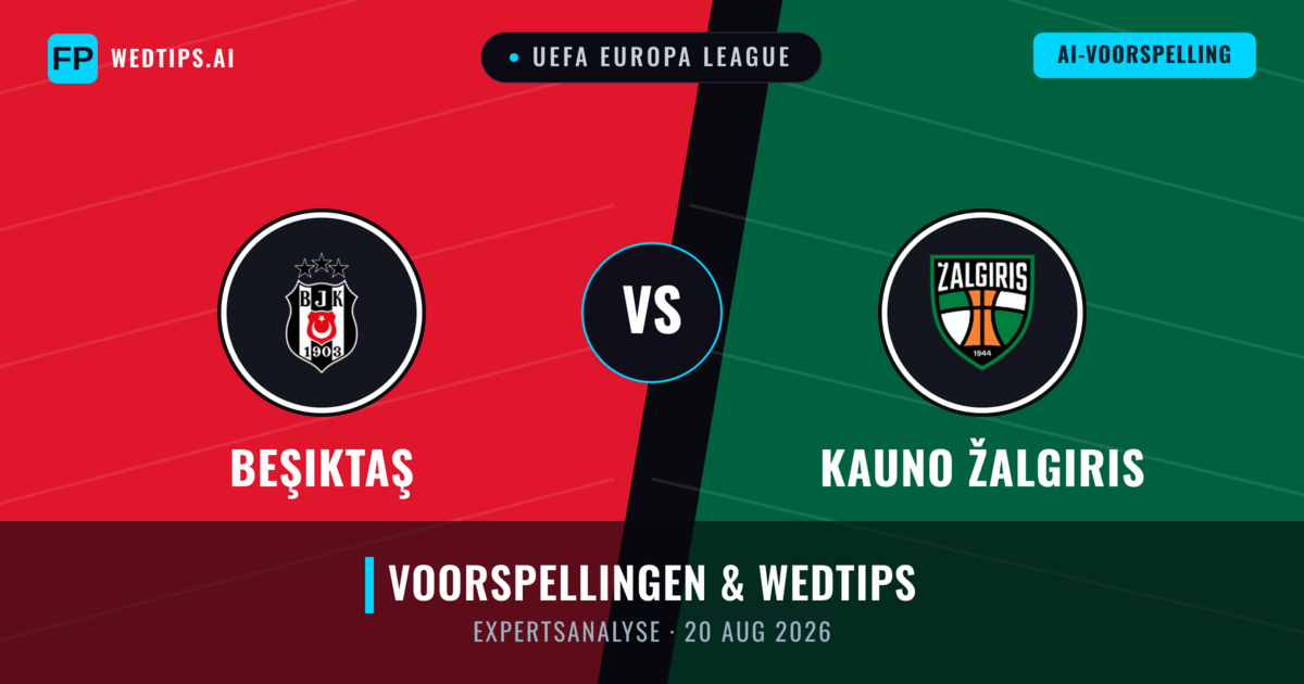 Beşiktaş vs Kauno Žalgiris — voorspelling en vooruitblik wedstrijd