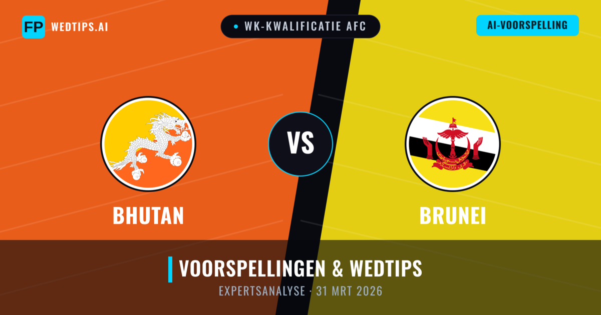 Bhutan vs Brunei — voorspelling en vooruitblik wedstrijd