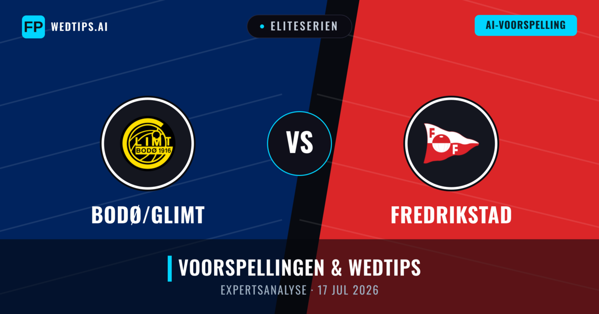 Bodø/Glimt vs Fredrikstad — voorspelling en vooruitblik wedstrijd