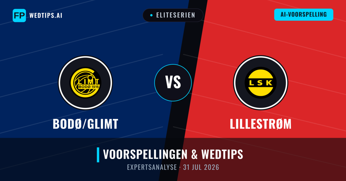 Bodø/Glimt vs Lillestrøm — voorspelling en vooruitblik wedstrijd