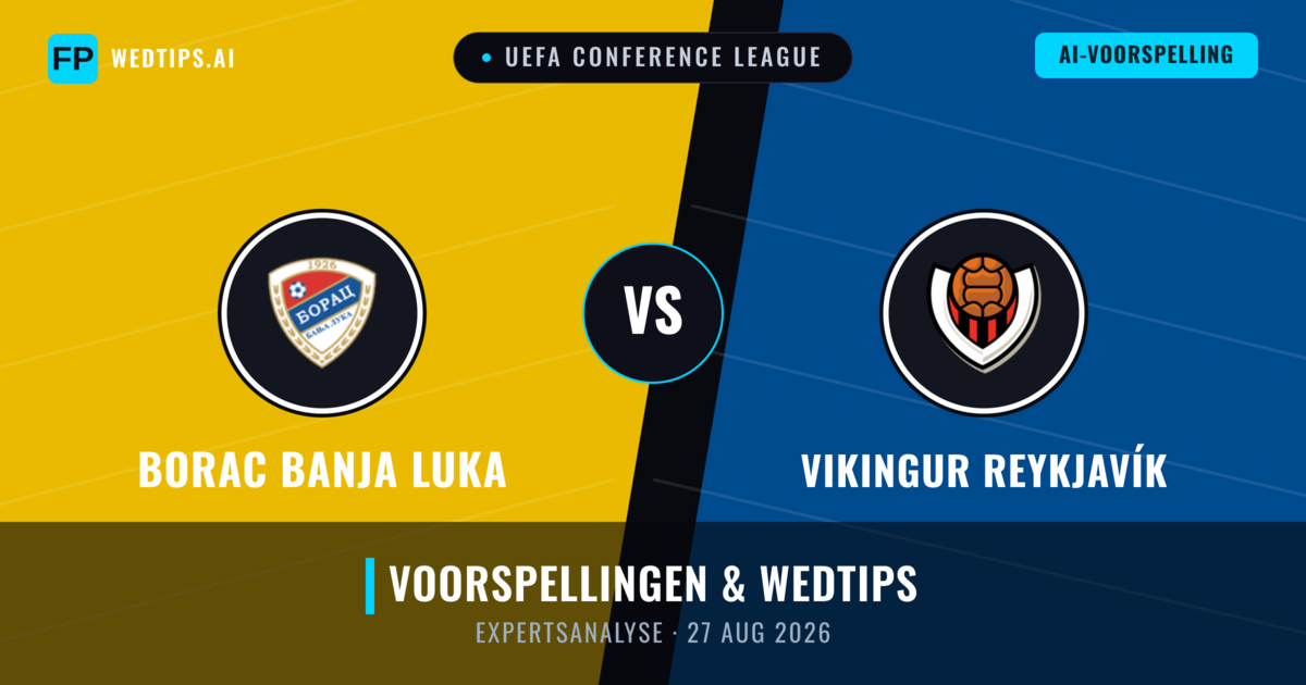 Borac Banja Luka vs Vikingur Reykjavík — voorspelling en vooruitblik wedstrijd
