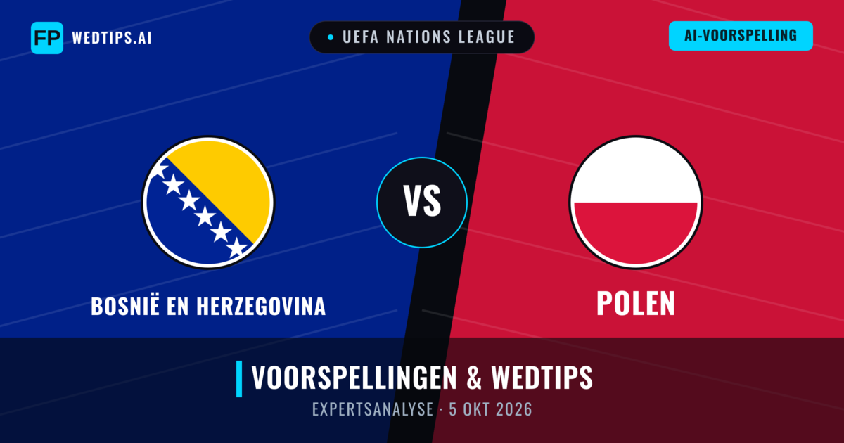 Bosnië en Herzegovina vs Polen — voorspelling en vooruitblik wedstrijd