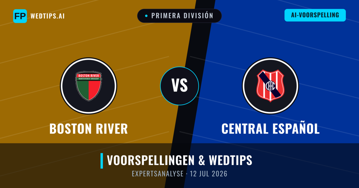 Boston River vs Central Español — voorspelling en vooruitblik wedstrijd